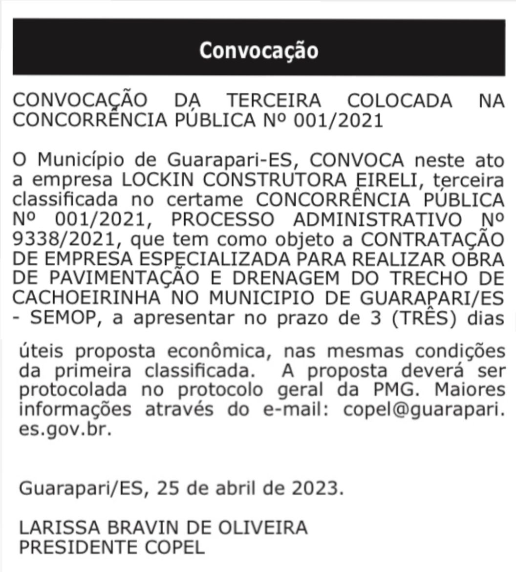 Prefeitura rescinde contrato com empresa responsável pelas obras em Cachoeirinha