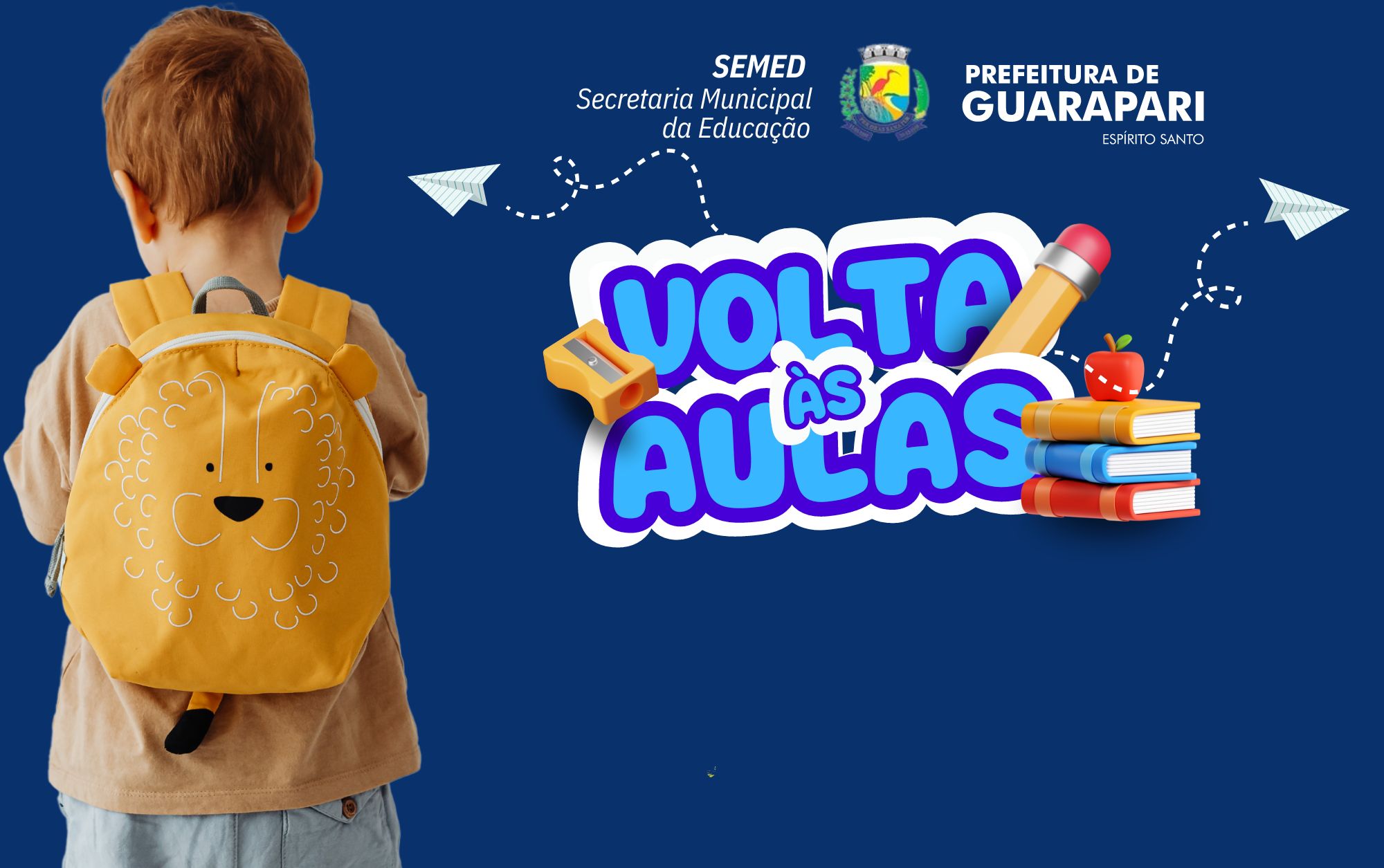 Volta às aulas: mais de 21 mil alunos da rede municipal, iniciam o ano letivo nesta segunda-feira (05) em Guarapari