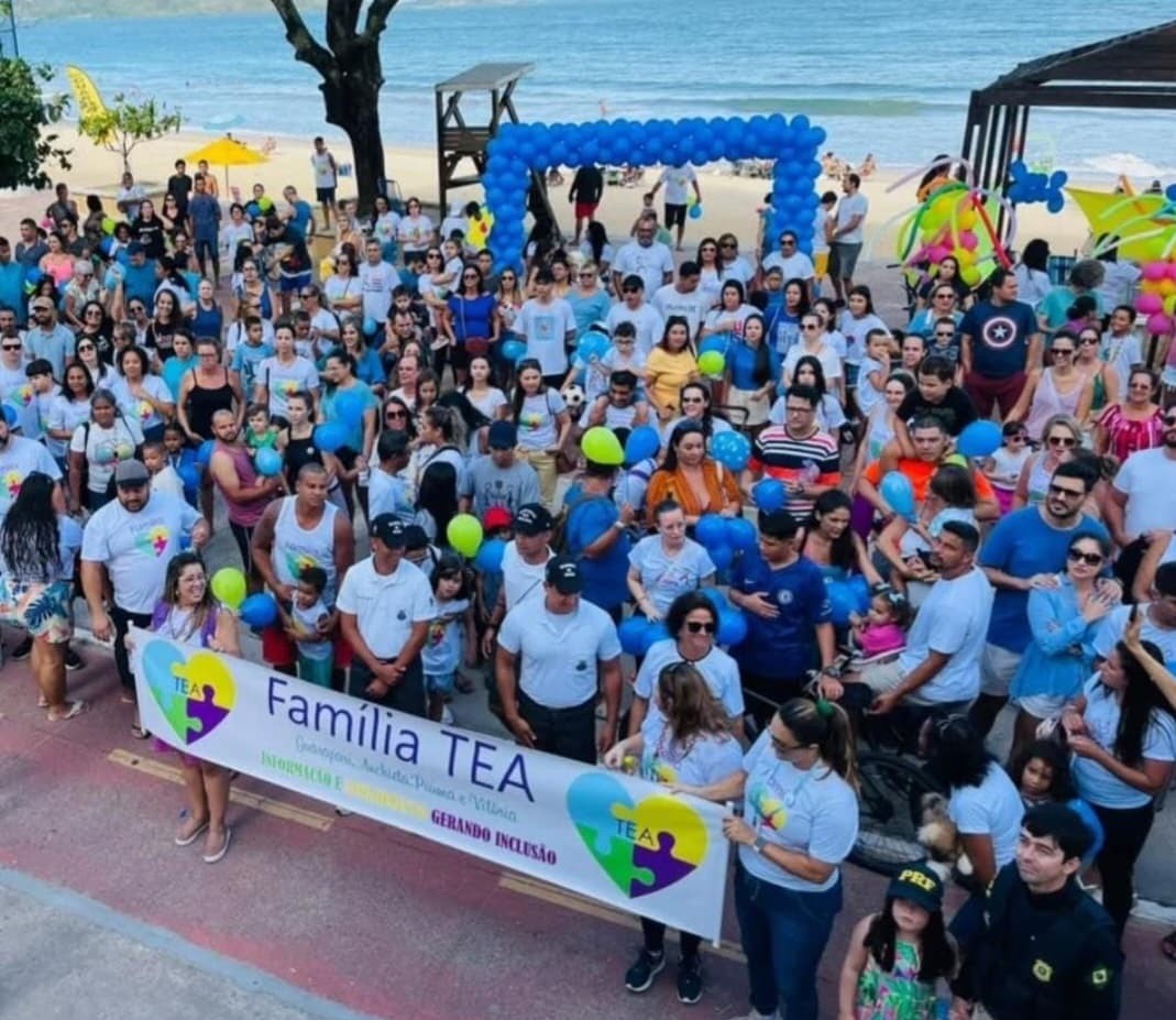 Guarapari realiza IV Caminhada da Inclusão em apoio à conscientização do autismo