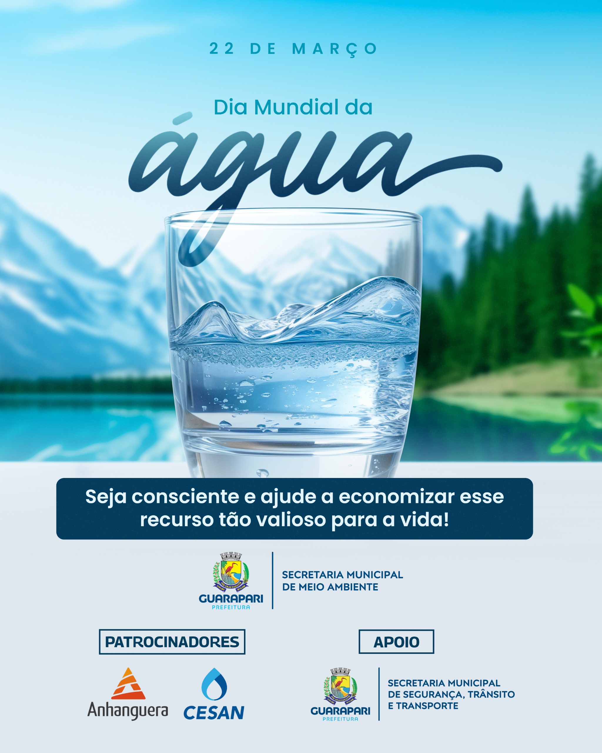 Guarapari celebra o Dia da Água com Blitz de Conscientização na Prainha