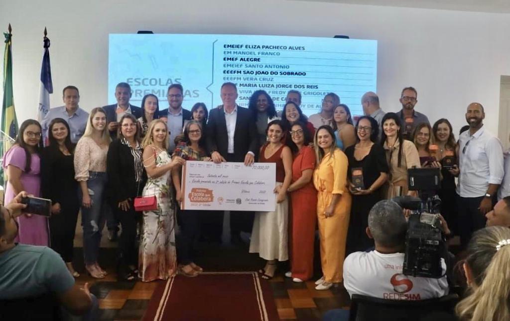 Escolas municipais de Guarapari ganham prêmio 