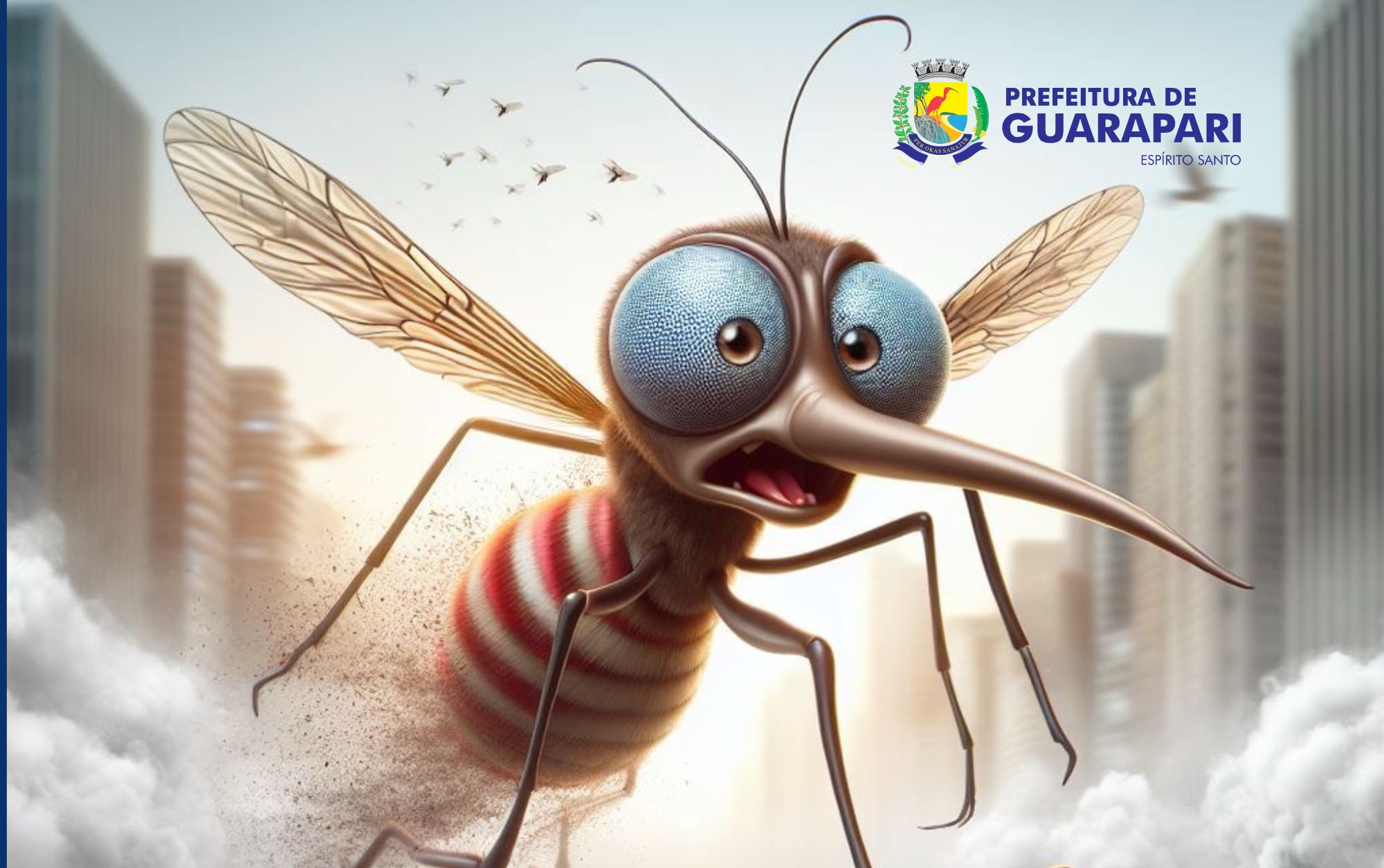 Combate à dengue ganha reforço de mais um carro fumacê, em Guarapari