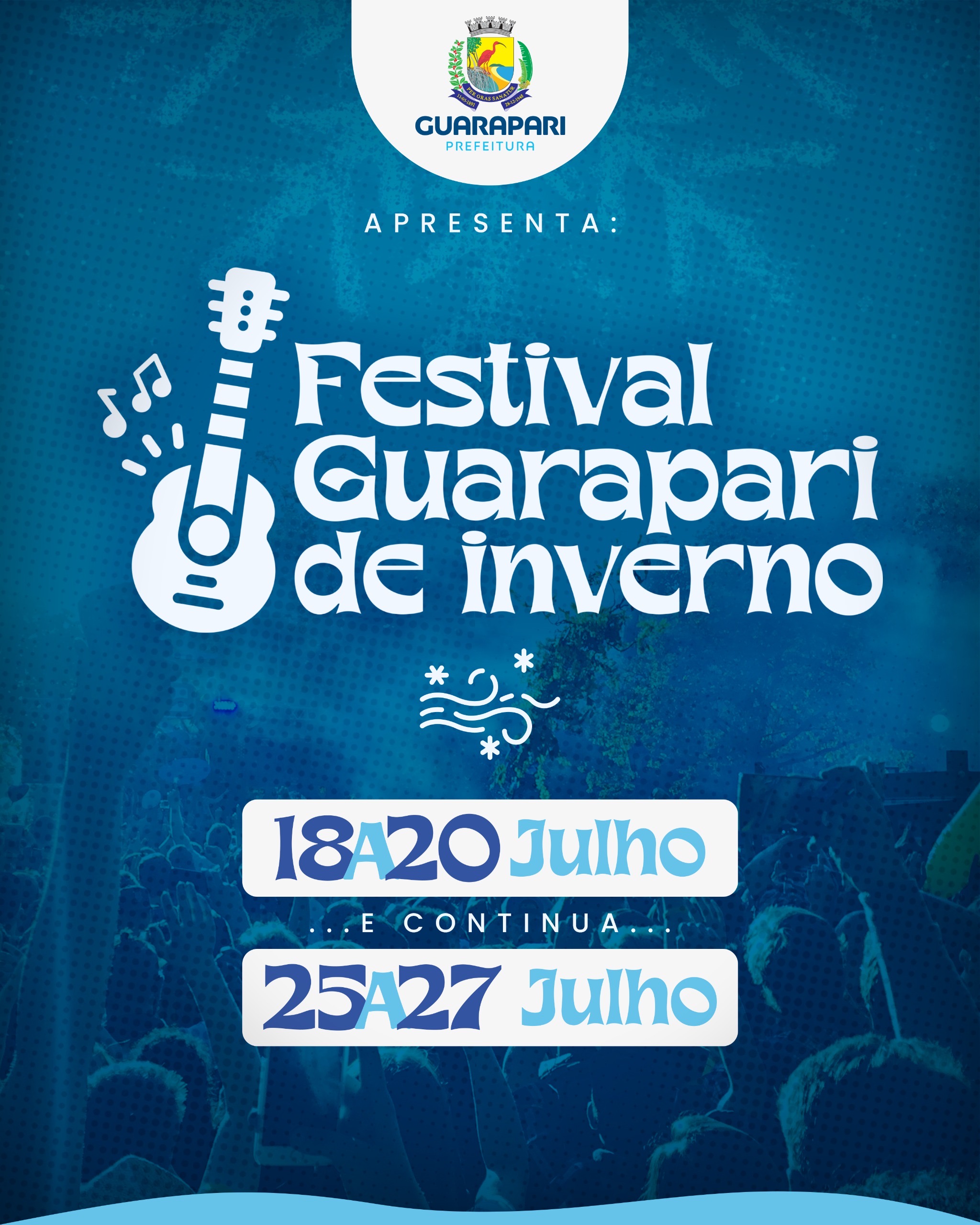 Festival Guarapari de Inverno 2025 amplia programação e traz quase 50 shows em seis dias de evento