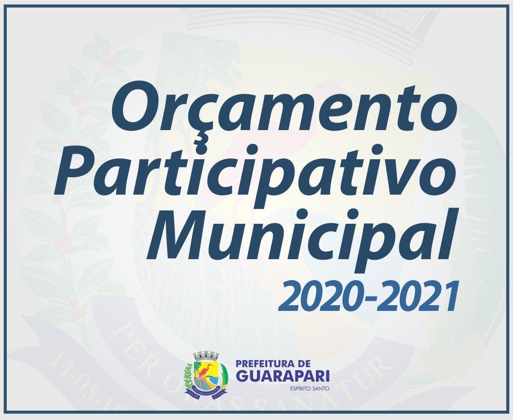 Orçamento Participativo 2020/2021: Confira como foi a participação popular e os eixos mais votados