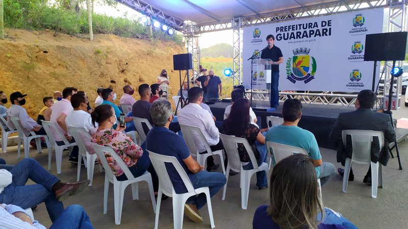 Prefeitura de Guarapari autoriza inicio das obras que ligam a comunidade de Tartaruga ao Fórum Municipal, em Muquiçaba