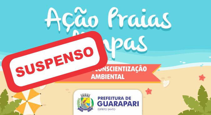 [SUSPENSO] Prefeitura realiza Ação Praias Limpas neste sábado (06)