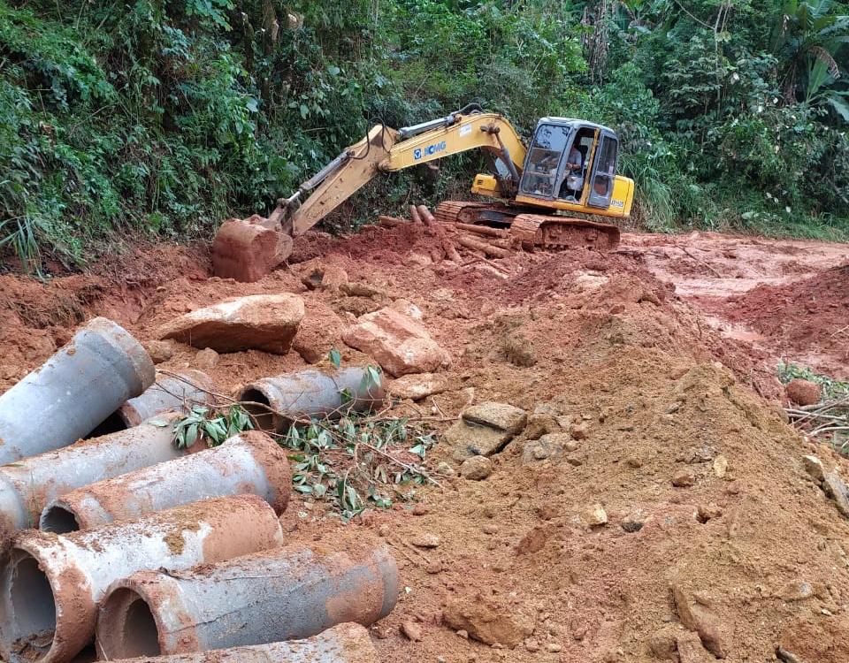 Prefeitura realiza obras de recuperação em comunidades do interior afetadas pelas chuvas 