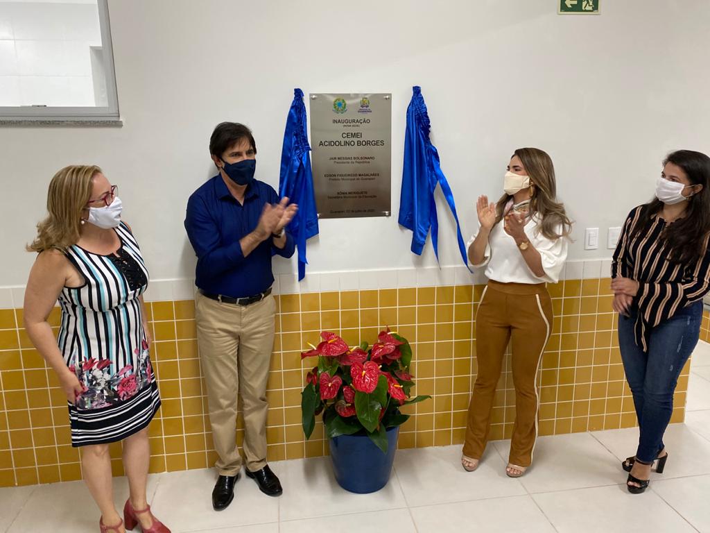 Prefeitura inaugura creche do bairro de Santa Margarida  