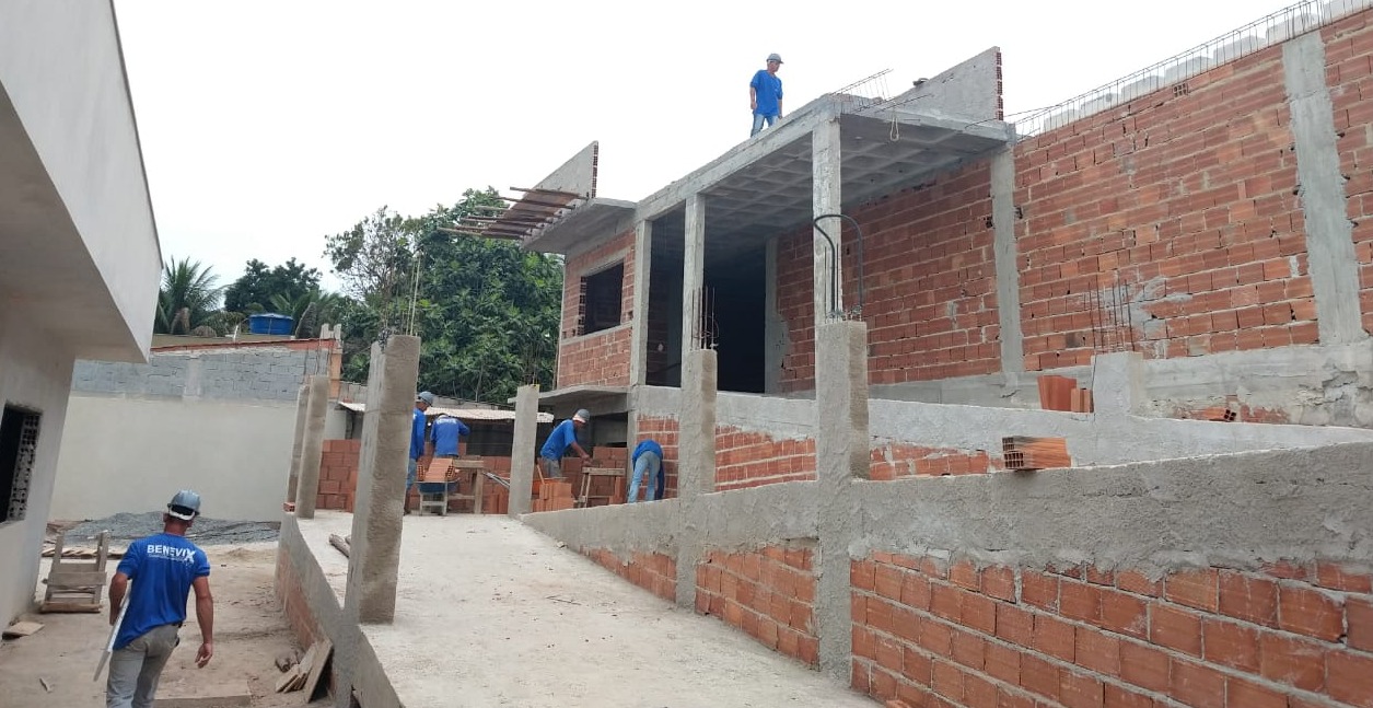 Obras da Escola de Village do Sol, seguem em fase final de estruturação 