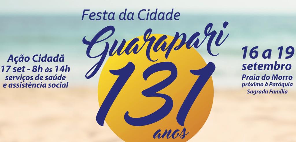 Festa da Cidade terá shows gratuitos de Vanessa da Mata, Overdriver Duo, Day e Lara, e muito mais em Guarapari