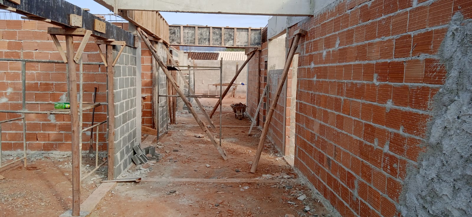 Obra do CEMEI Fátima Cidade Jardim, segue em andamento