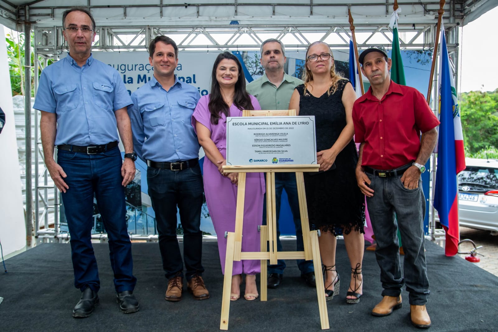 Prefeitura e Samarco fazem entrega de nova escola em Porto Grande 