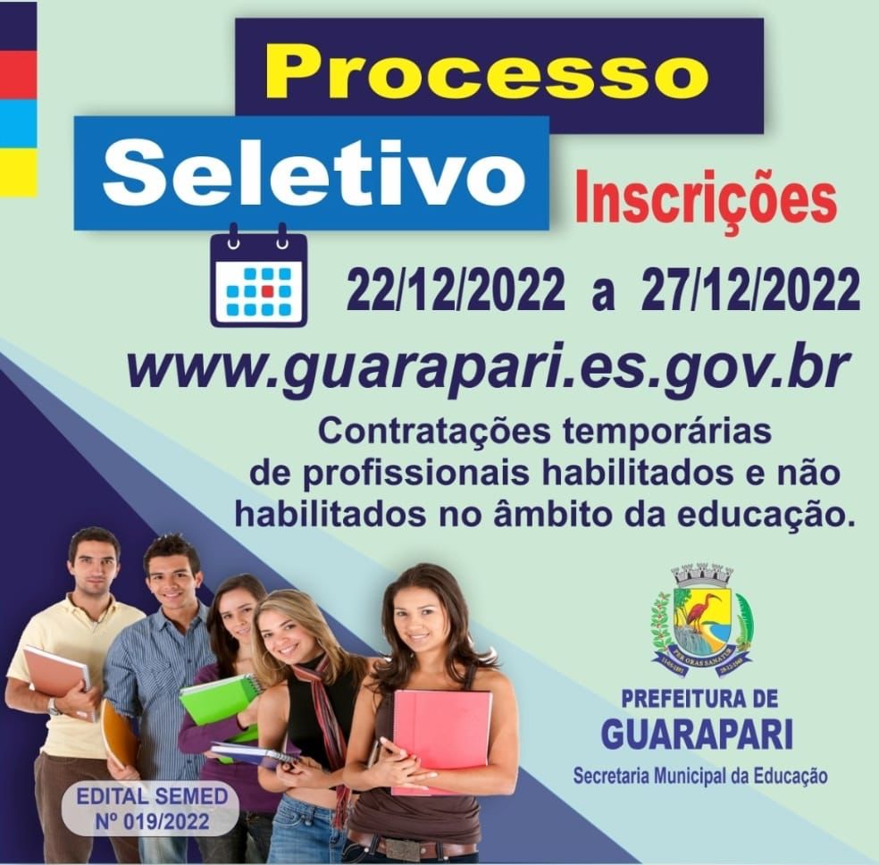 Prefeitura realiza Processo Seletivo Simplificado para Educação