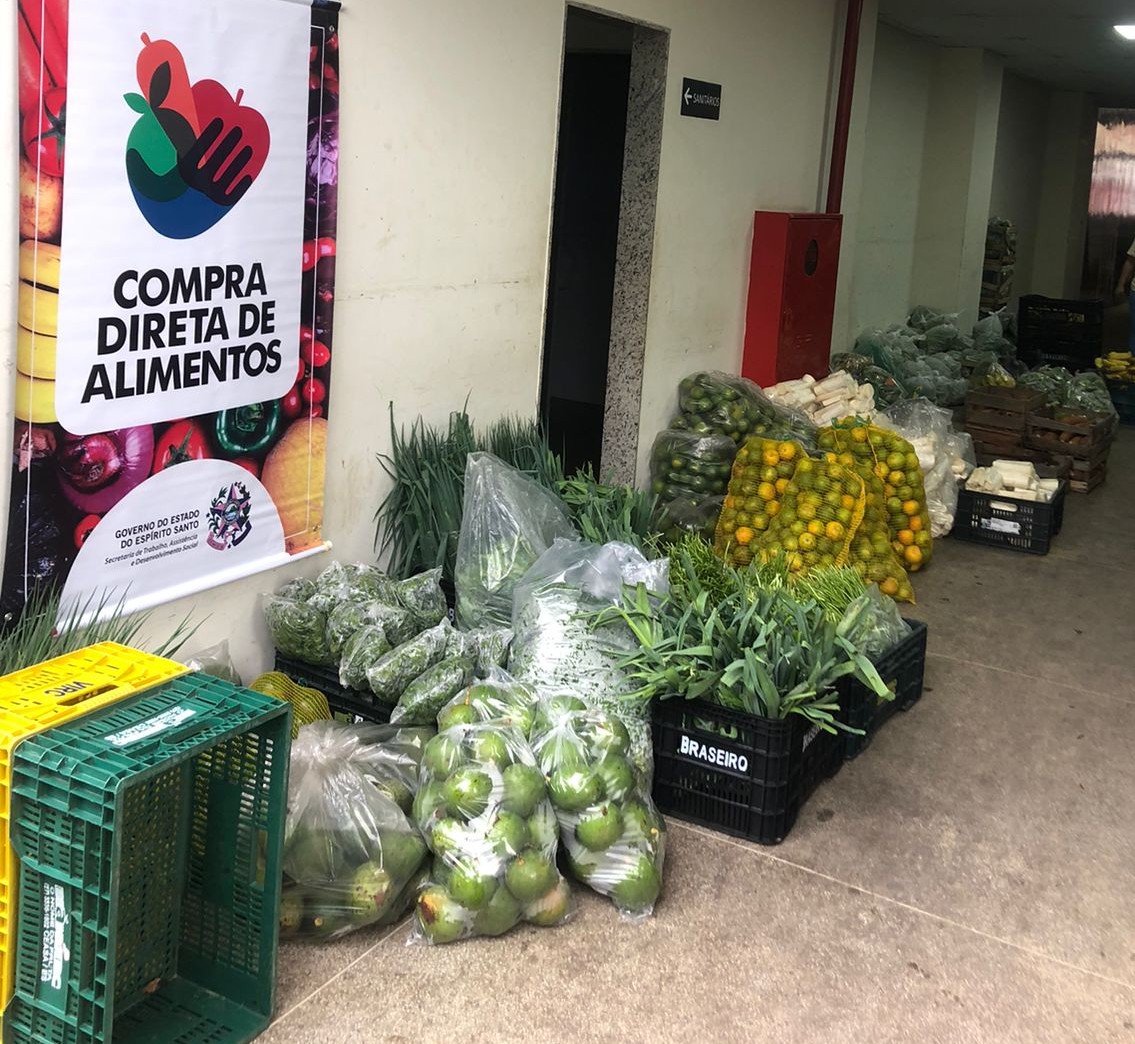 Prefeitura realiza mais uma entrega do Programa Compra Direta de Alimentos