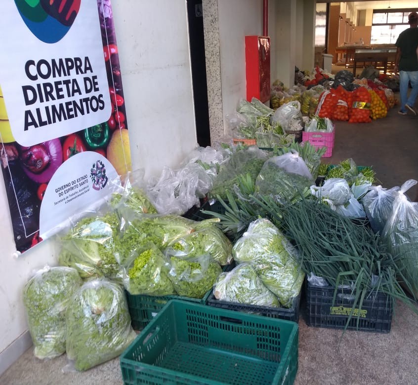 Prefeitura realiza a segunda entrega do ano do Programa Compra Direta de Alimentos (CDA).