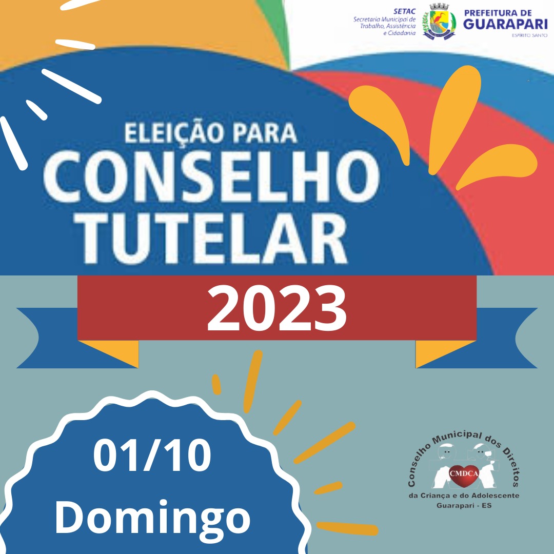 Eleição do Conselho Tutelar acontece no próximo domingo (01), saiba onde votar