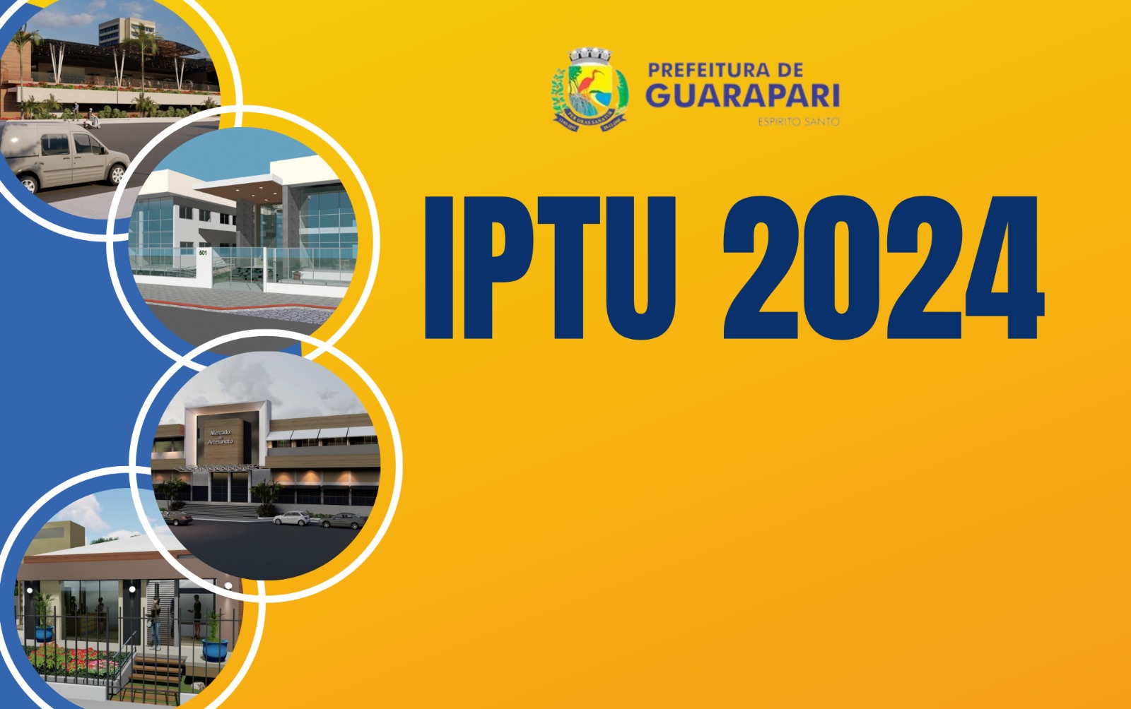 Cota única do IPTU 2024 pode ser paga com desconto de 20%, até 31 de janeiro
