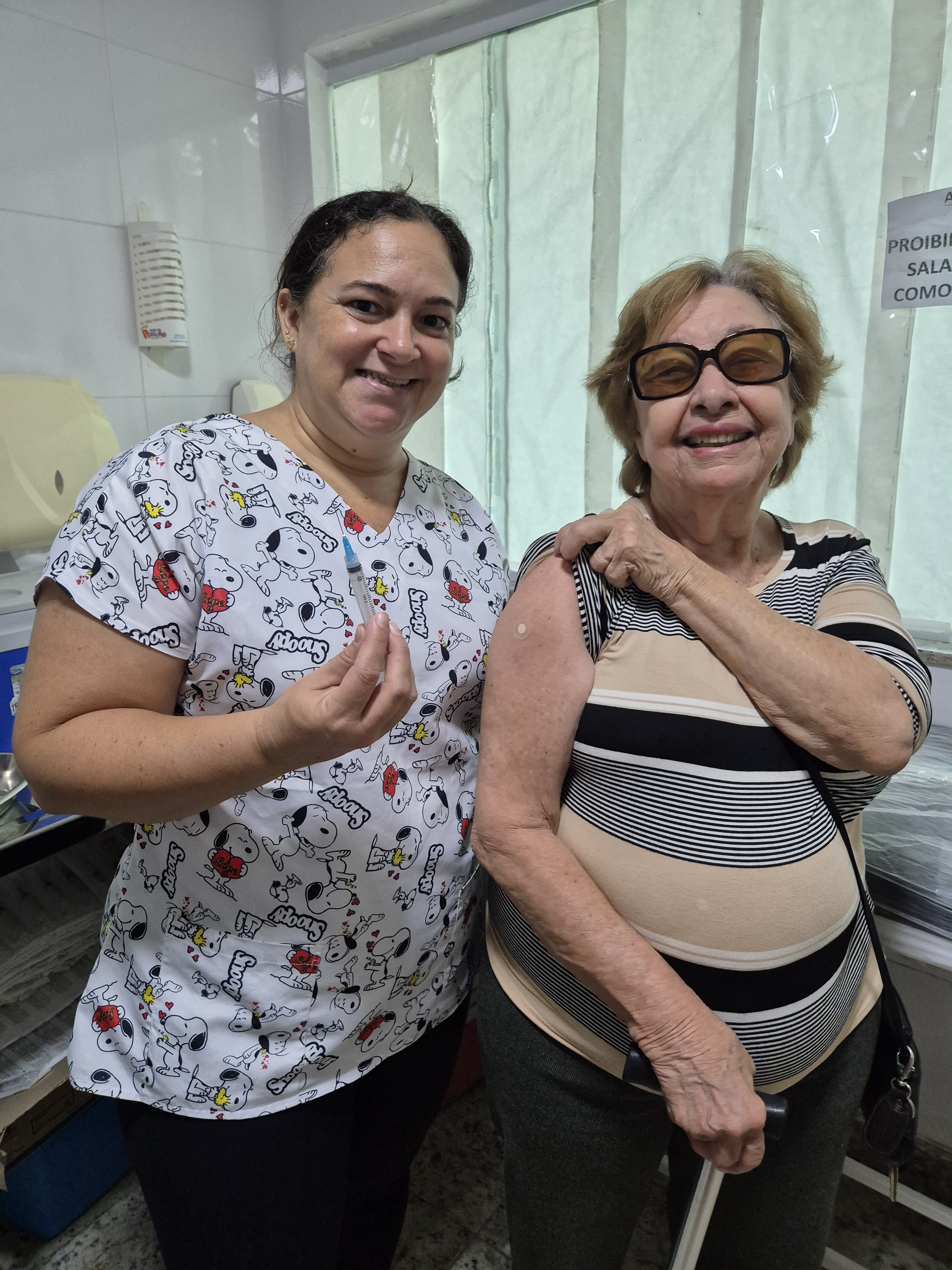 Guarapari Vacina mais de 700 pessoas no Dia D Contra a Gripe