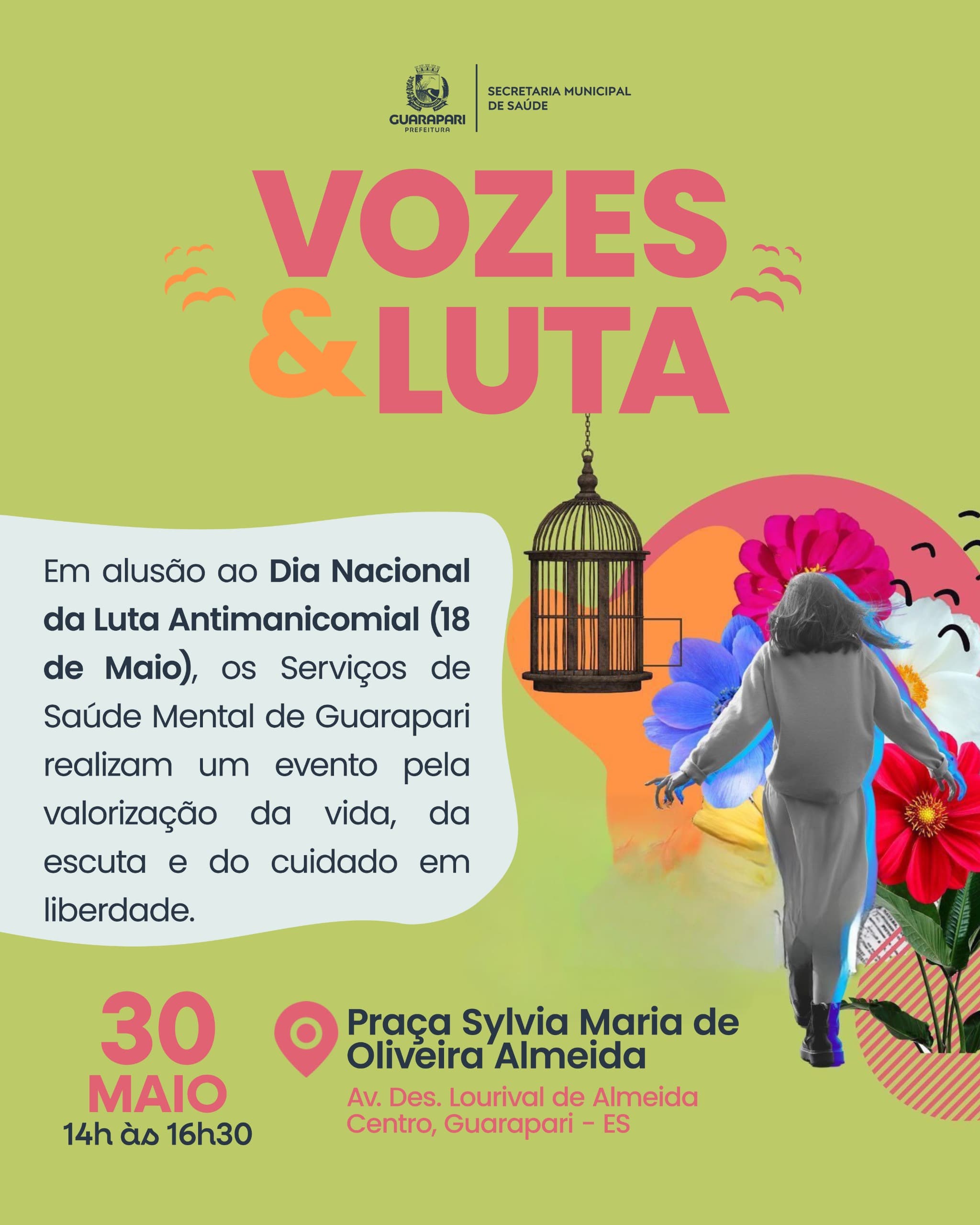 Guarapari promove mobilização em defesa da Luta Antimanicomial