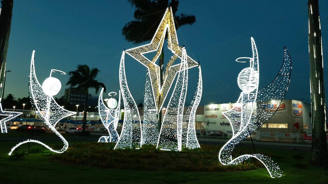 Guarapari recebe iluminação de Natal 