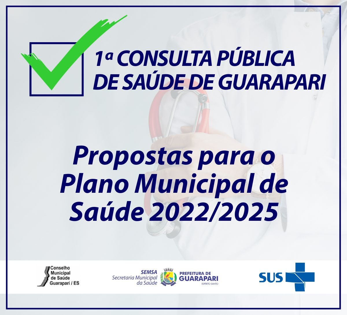 Prefeitura de Guarapari abre primeira consulta pública sobre saúde no município